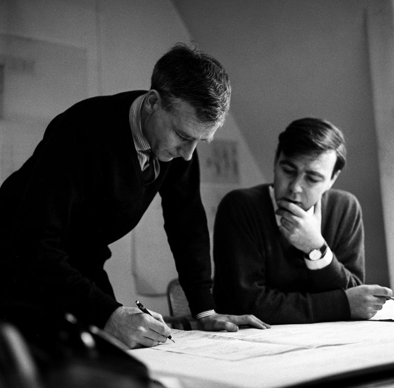 Alan Colquhoun and John Miller 1962