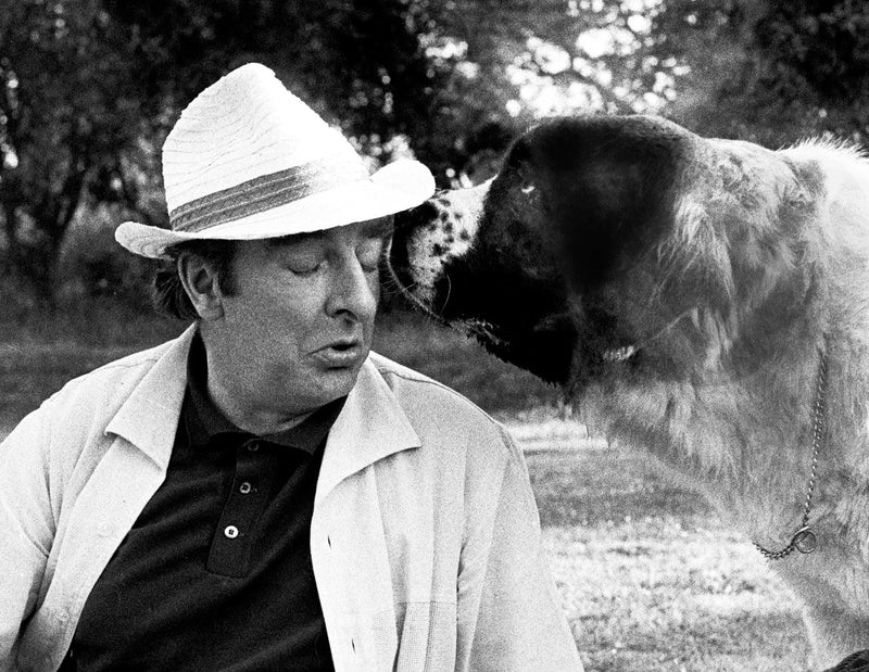 Hugh Griffiths & Dog 1963