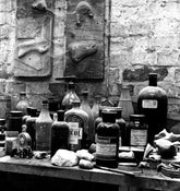 Henry Moore's Studio 1960
